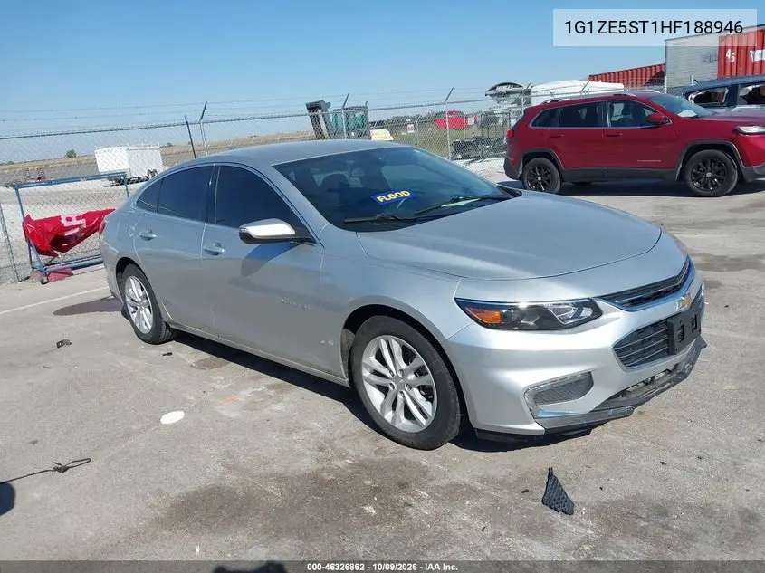 CHEVROLET MALIBU 2017, VIN 1G1ZE5ST1HF188946
