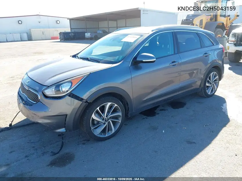 2017 KIA NIRO VIN KNDCE3LC2H5043159 — фото 2