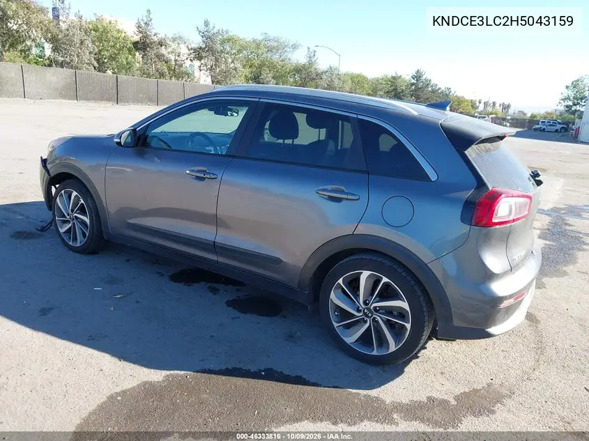 2017 KIA NIRO VIN KNDCE3LC2H5043159 — фото 3