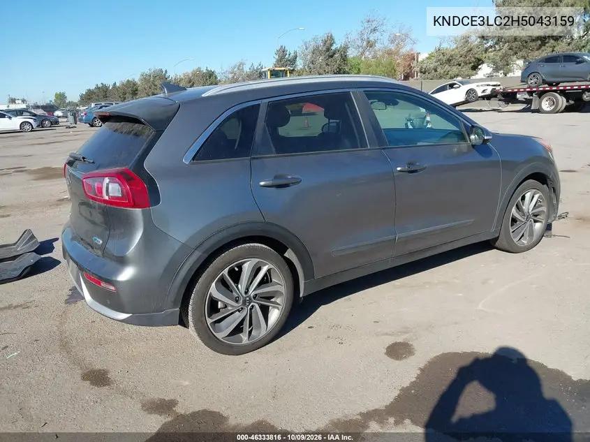 2017 KIA NIRO VIN KNDCE3LC2H5043159 — фото 4