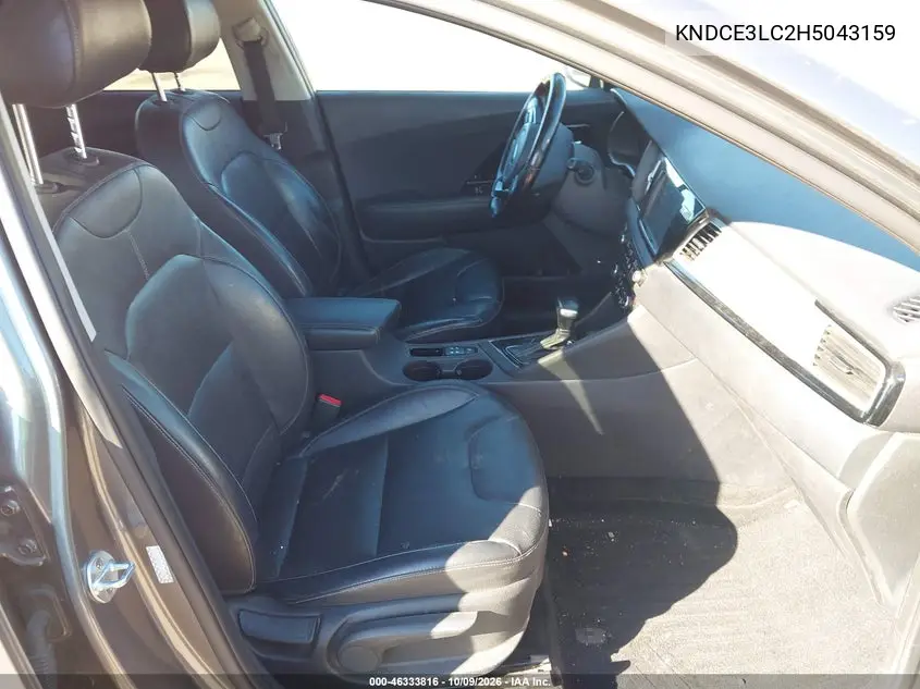 2017 KIA NIRO VIN KNDCE3LC2H5043159 — фото 5