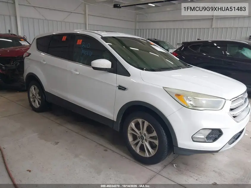 FORD ESCAPE 2017, VIN 1FMCU9G9XHUA51483