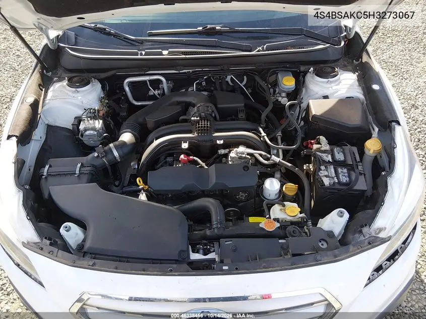 2017 SUBARU OUTBACK VIN 4S4BSAKC5H3273067 — фото 10