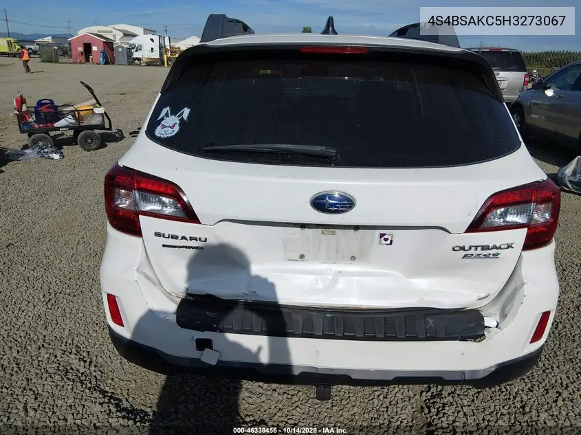 2017 SUBARU OUTBACK VIN 4S4BSAKC5H3273067 — фото 20
