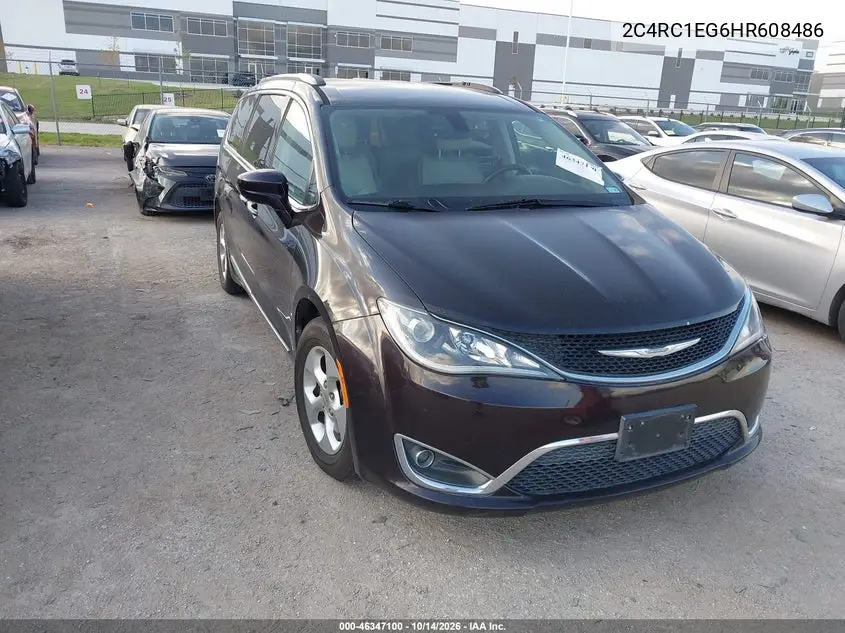 CHRYSLER PACIFICA 2017, VIN 2C4RC1EG6HR608486