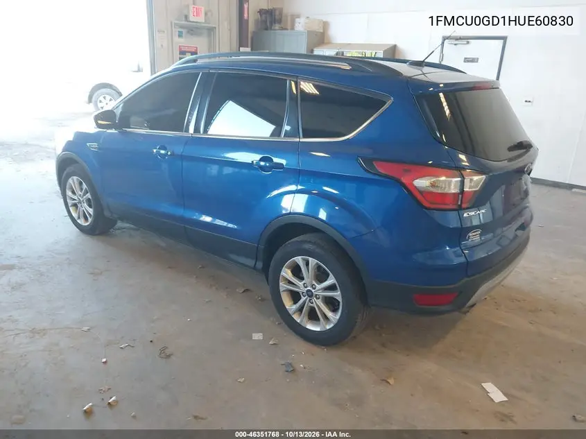 2017 FORD ESCAPE VIN 1FMCU0GD1HUE60830 — фото 3