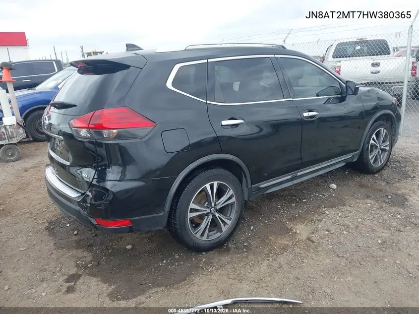 2017 NISSAN ROGUE VIN JN8AT2MT7HW380365 — фото 4