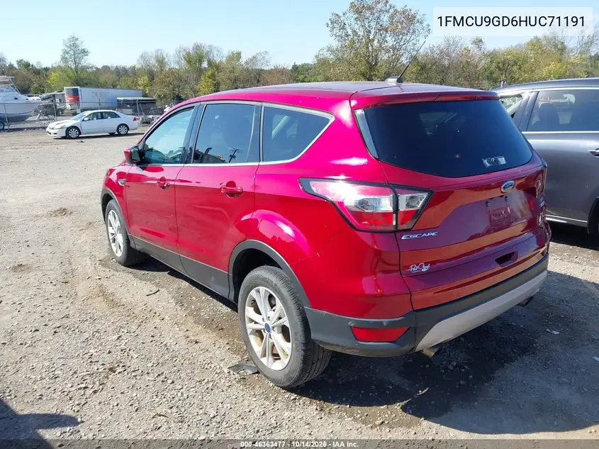 2017 FORD ESCAPE VIN 1FMCU9GD6HUC71191 — фото 3