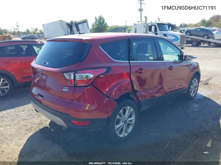 2017 FORD ESCAPE VIN 1FMCU9GD6HUC71191 — фото 4