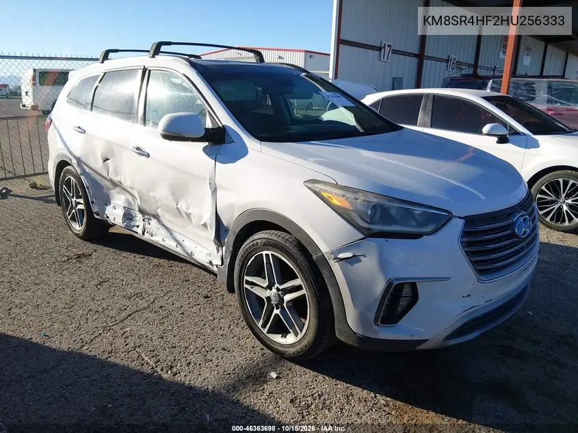 HYUNDAI SANTA FE 2017, VIN KM8SR4HF2HU256333