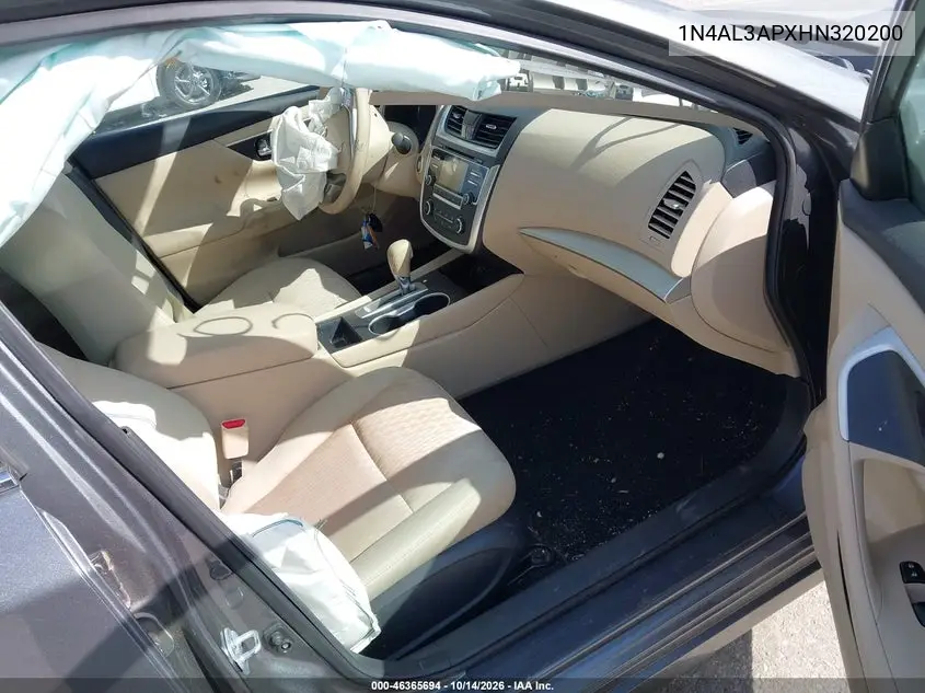 2017 NISSAN ALTIMA VIN 1N4AL3APXHN320200 — фото 5