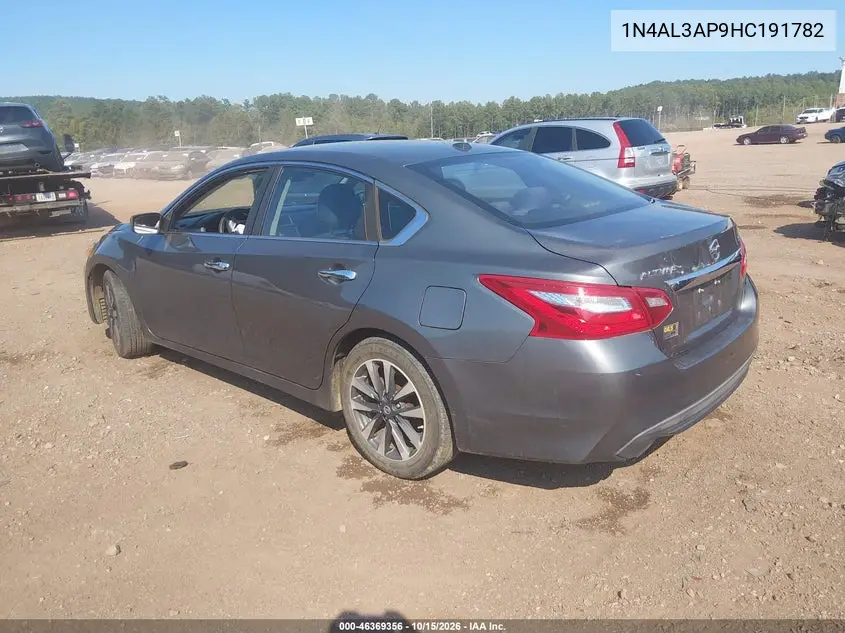 2017 NISSAN ALTIMA VIN 1N4AL3AP9HC191782 — фото 3