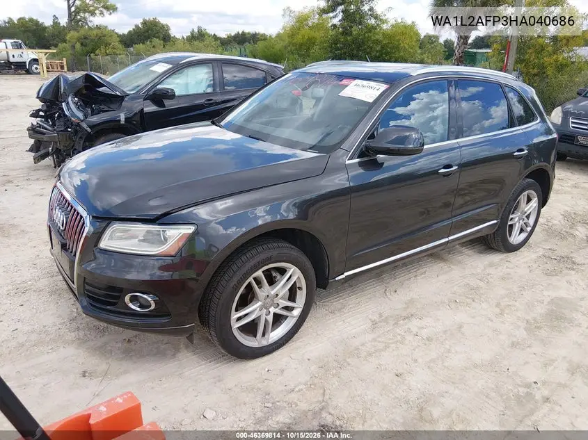 2017 AUDI Q5 VIN WA1L2AFP3HA040686 — фото 2
