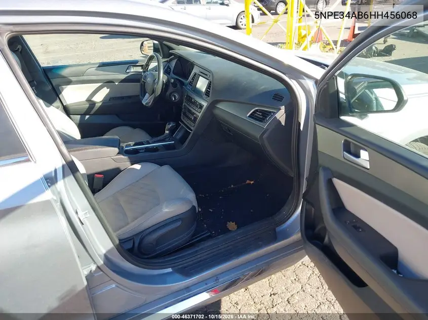 2017 HYUNDAI SONATA VIN 5NPE34AB6HH456068 — фото 5