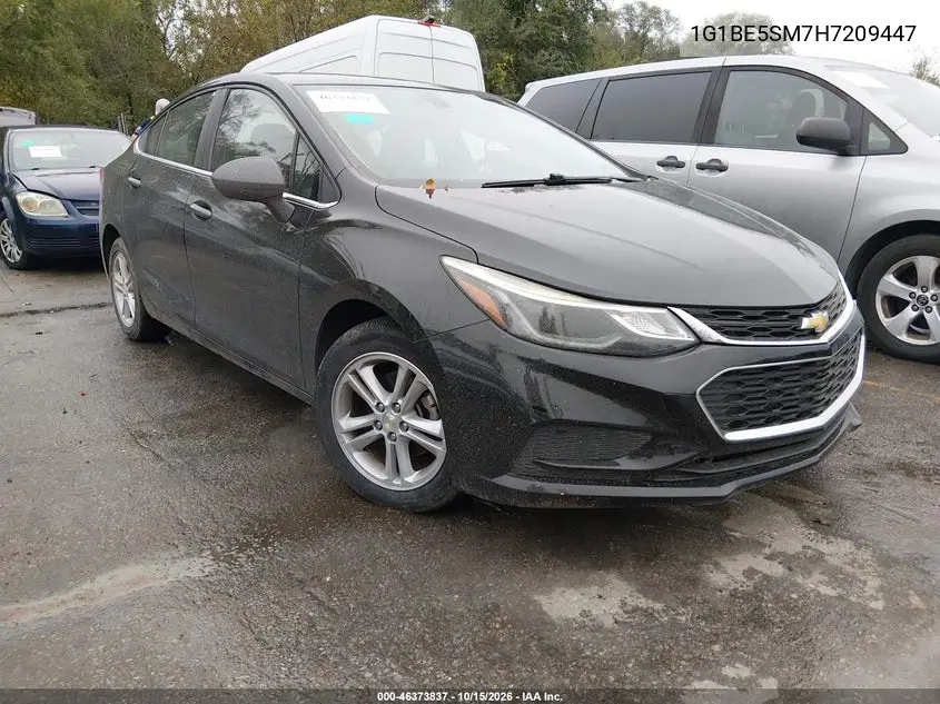 CHEVROLET CRUZE 2017, VIN 1G1BE5SM7H7209447