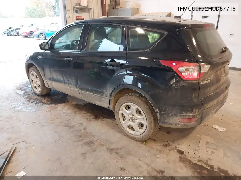 2017 FORD ESCAPE VIN 1FMCU0F72HUD57718 — фото 3