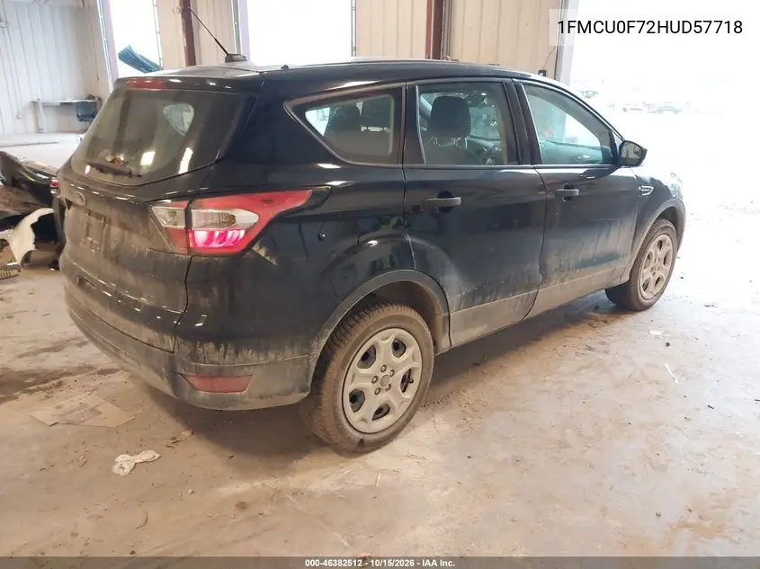 2017 FORD ESCAPE VIN 1FMCU0F72HUD57718 — фото 4