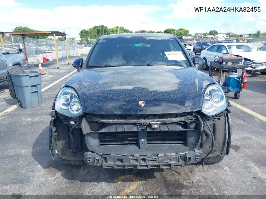 2017 PORSCHE CAYENNE VIN WP1AA2A24HKA82455 — фото 12