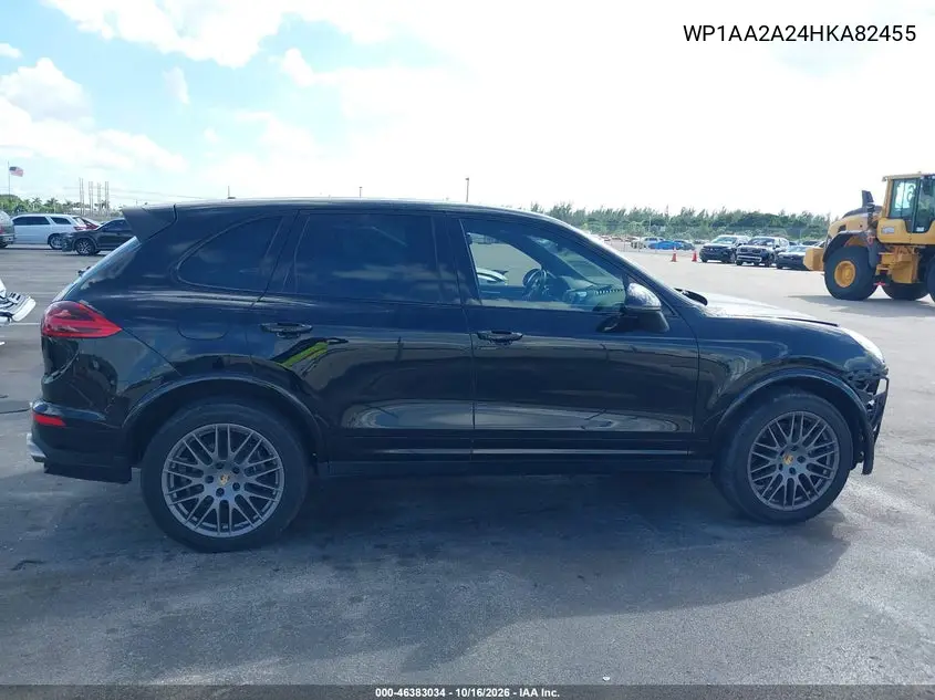 2017 PORSCHE CAYENNE VIN WP1AA2A24HKA82455 — фото 13