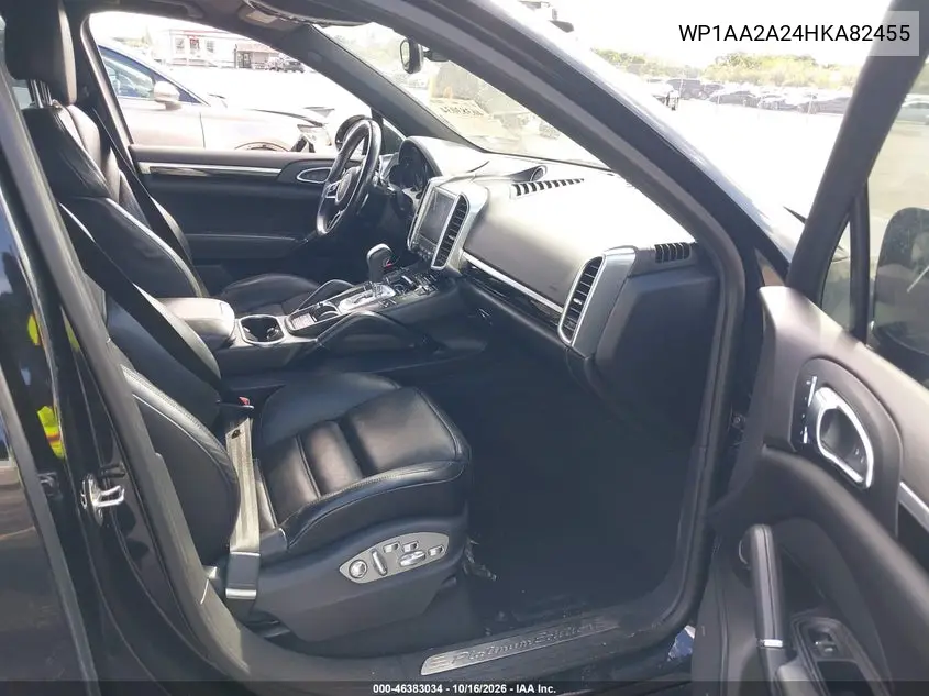 2017 PORSCHE CAYENNE VIN WP1AA2A24HKA82455 — фото 5