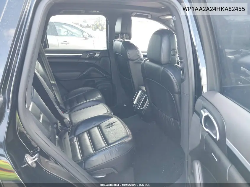 2017 PORSCHE CAYENNE VIN WP1AA2A24HKA82455 — фото 8