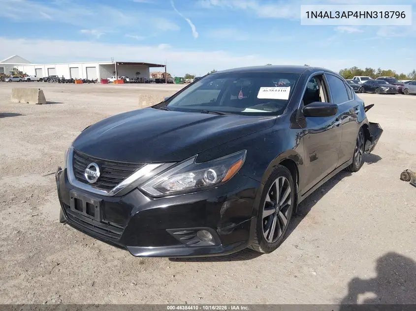 2017 NISSAN ALTIMA VIN 1N4AL3AP4HN318796 — фото 2