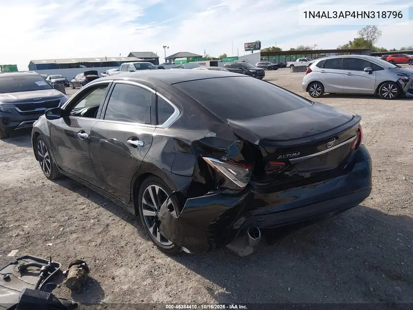 2017 NISSAN ALTIMA VIN 1N4AL3AP4HN318796 — фото 3