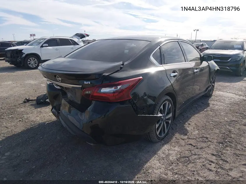 2017 NISSAN ALTIMA VIN 1N4AL3AP4HN318796 — фото 4