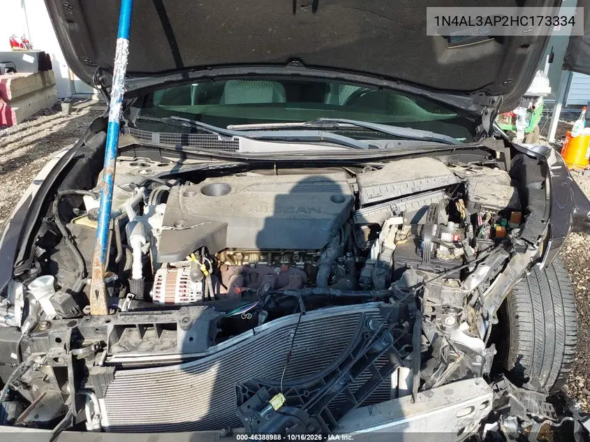 2017 NISSAN ALTIMA VIN 1N4AL3AP2HC173334 — фото 10