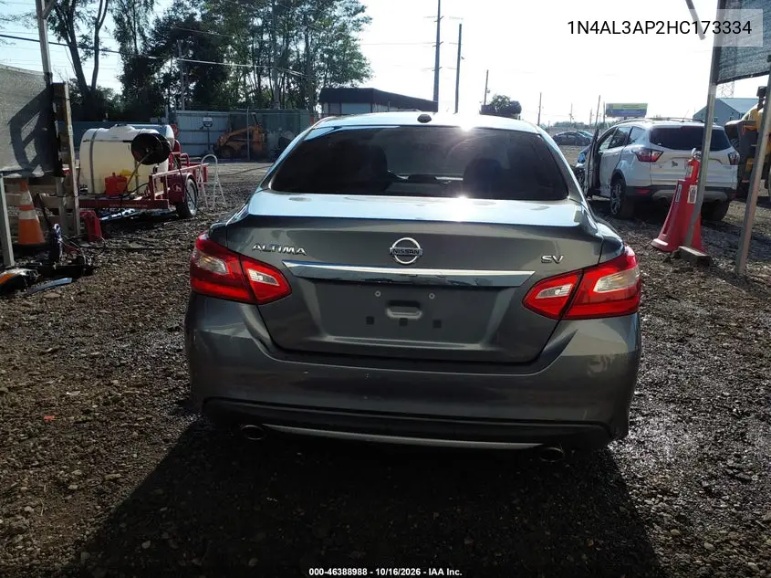 2017 NISSAN ALTIMA VIN 1N4AL3AP2HC173334 — фото 17