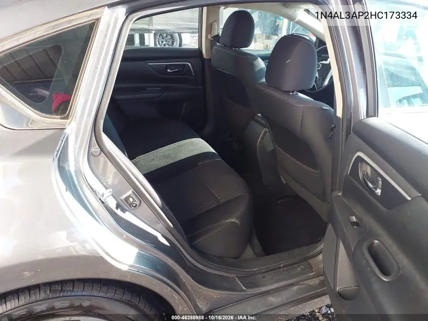 2017 NISSAN ALTIMA VIN 1N4AL3AP2HC173334 — фото 8