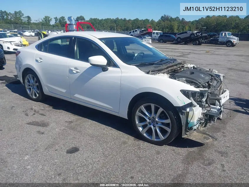 MAZDA 6 2017, VIN JM1GL1V52H1123210