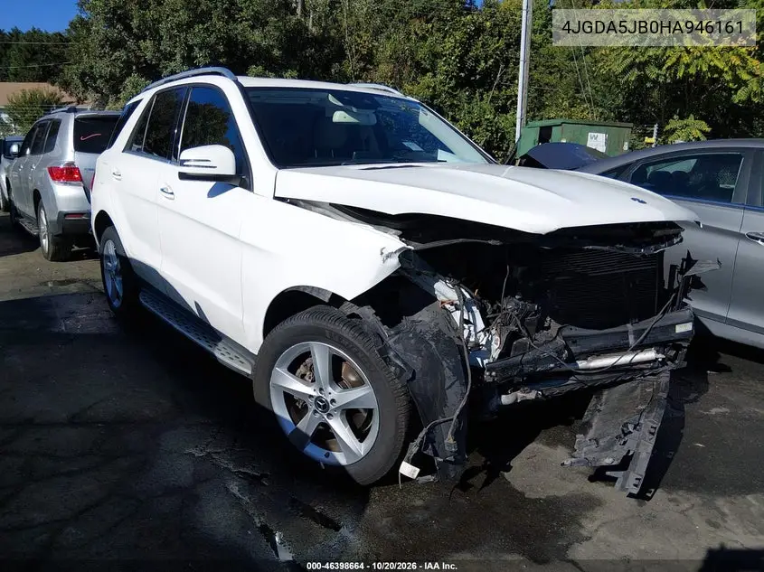 MERCEDES GLE 2017, VIN 4JGDA5JB0HA946161
