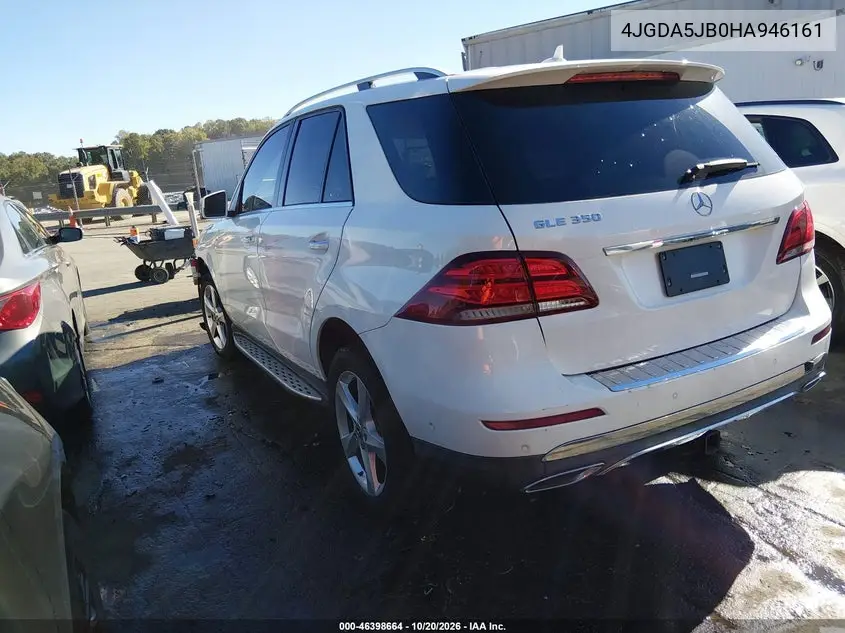 2017 MERCEDES GLE VIN 4JGDA5JB0HA946161 — фото 3