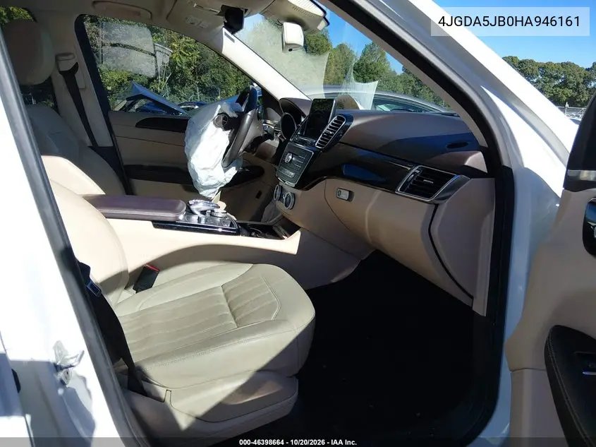 2017 MERCEDES GLE VIN 4JGDA5JB0HA946161 — фото 5