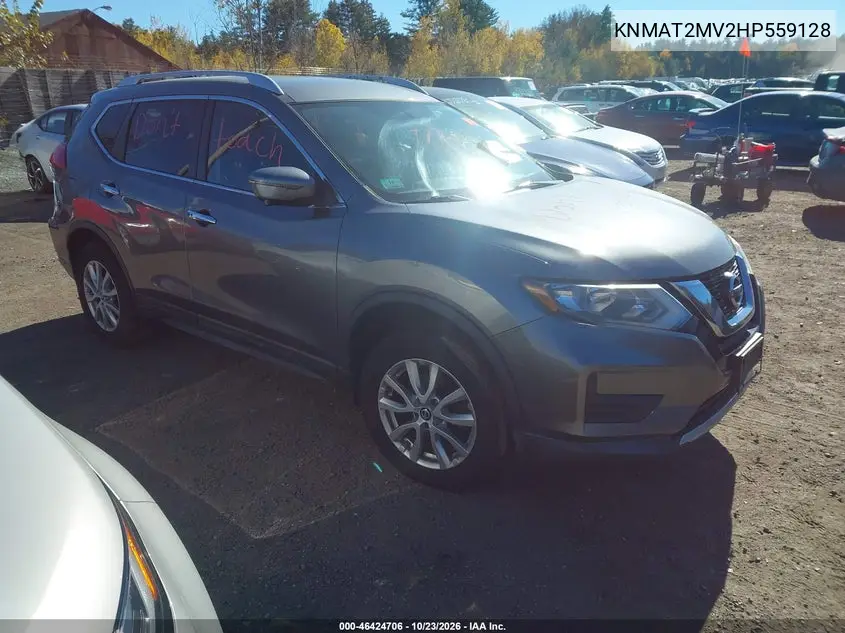 NISSAN ROGUE 2017, VIN KNMAT2MV2HP559128