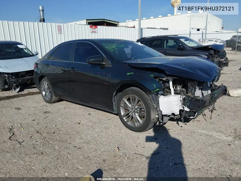TOYOTA CAMRY 2017, VIN 4T1BF1FK9HU372121