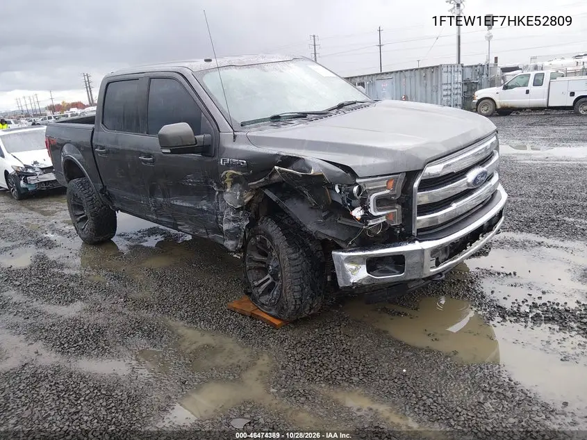 FORD F-150 2017, VIN 1FTEW1EF7HKE52809