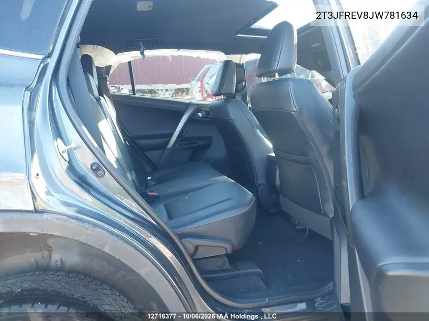 2018 TOYOTA RAV 4 VIN 2T3JFREV8JW781634 — фото 8