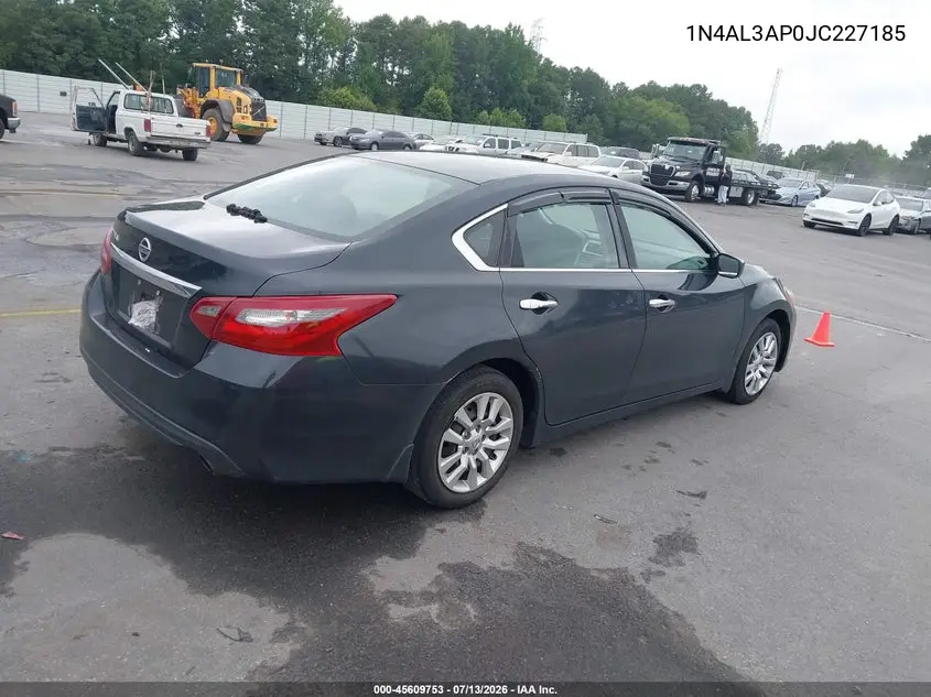 2018 NISSAN ALTIMA VIN 1N4AL3AP0JC227185 — фото 4