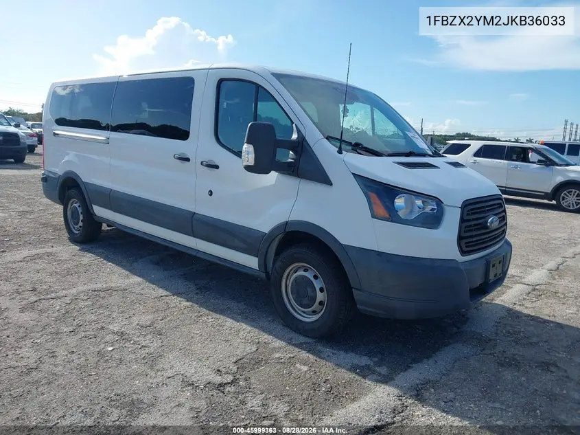 FORD TRANSIT 2018, VIN 1FBZX2YM2JKB36033