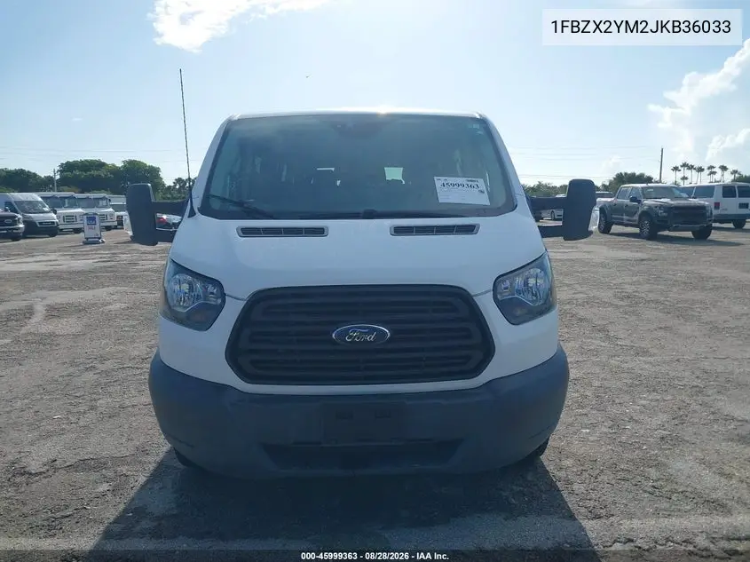 2018 FORD TRANSIT VIN 1FBZX2YM2JKB36033 — фото 12