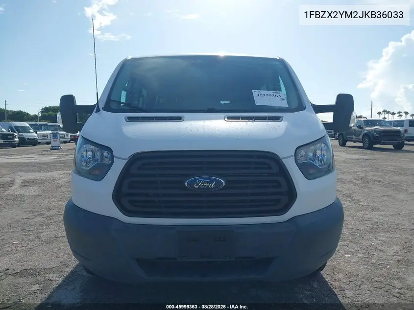 2018 FORD TRANSIT VIN 1FBZX2YM2JKB36033 — фото 6