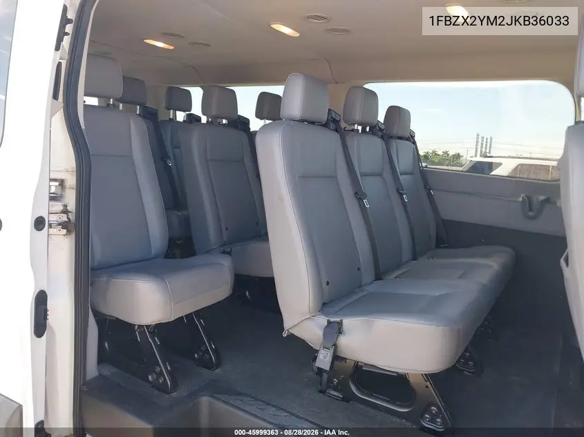 2018 FORD TRANSIT VIN 1FBZX2YM2JKB36033 — фото 8