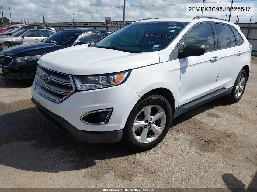 2018 FORD EDGE VIN 2FMPK3G98JBB25547 — фото 2