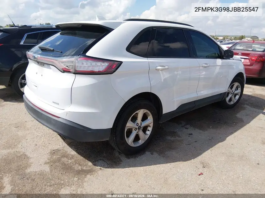 2018 FORD EDGE VIN 2FMPK3G98JBB25547 — фото 4