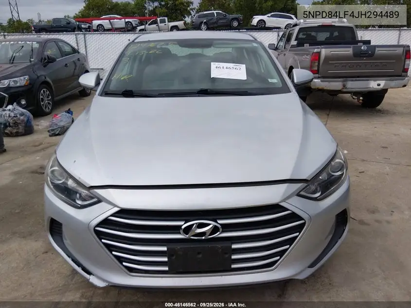 2018 HYUNDAI ELANTRA VIN 5NPD84LF4JH294489 — фото 11