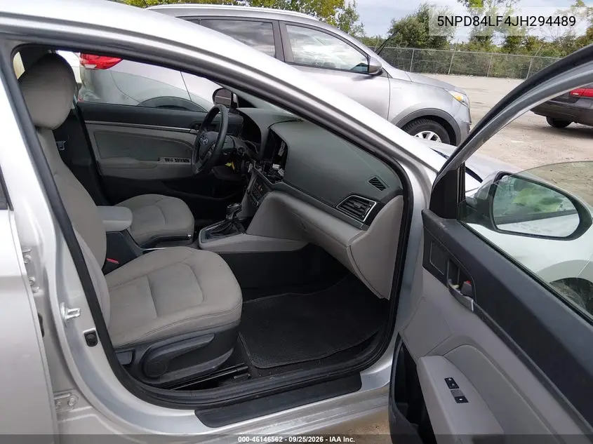 2018 HYUNDAI ELANTRA VIN 5NPD84LF4JH294489 — фото 5