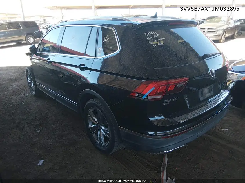 2018 VOLKSWAGEN TIGUAN VIN 3VV5B7AX1JM032895 — фото 3