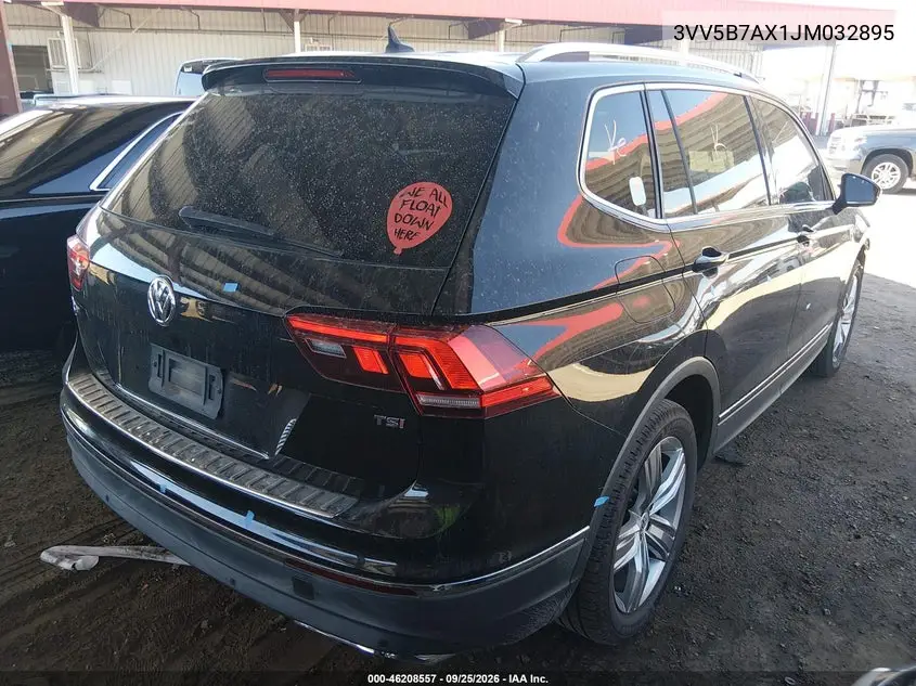 2018 VOLKSWAGEN TIGUAN VIN 3VV5B7AX1JM032895 — фото 4